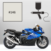 Peinture bmw motorsport alpine white k 1300 s 2011