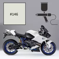 Peinture bmw motorsport alpine white hp2 sport 2008-2012