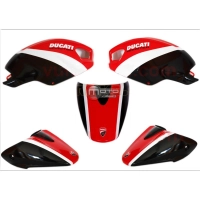 Kit déco stickers replique version s corse ducati 696 795 796 1100