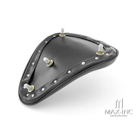 Selle pilote cuir harley sportster /xl 1200 /xl883 /iron 883 (04-15)