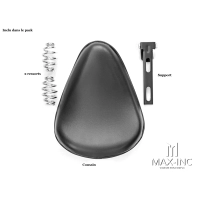 Selle pilote cuir harley sportster /xl 1200 /xl883 /iron 883 (04-15)