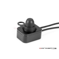 Interrupteur on/off pour feu ou led en aluminium cnc