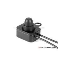 Interrupteur on/off pour feu ou led en aluminium cnc