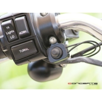 Interrupteur on/off pour feu ou led en aluminium cnc