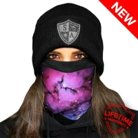 Tour de cou camouflage rose