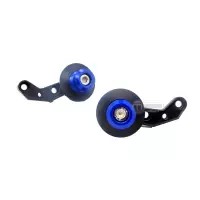 Support de fixation des diabolos sur le tendeur de chaine