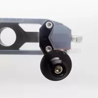 Support de fixation des diabolos sur le tendeur de chaine