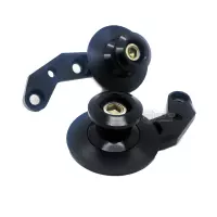 Support de fixation des diabolos sur le tendeur de chaine