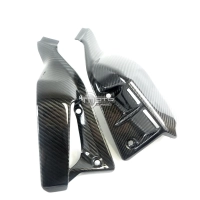 Paire de caches sous reservoir avant carbone mat yamaha r1 2007 -2008