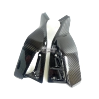 Paire de caches sous reservoir avant carbone mat yamaha r1 2007 -2008