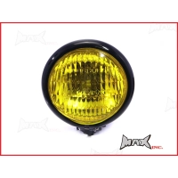 Phare avant vintage led 12v/35w chromé