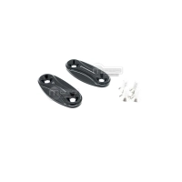 Paire d'obturateurs de rétroviseurs en aluminium  honda cbr 1000 600 900 vtr