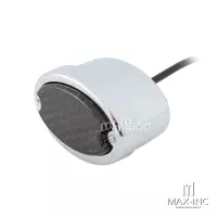 Feu led arrière oval chromé classique - feu stop et position