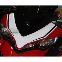 Kit déco stickers blanc ducati multistrada 1200