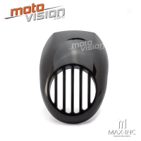 Carénage de phare avant noir "prison" pour harley sportster dyna fx xl fork