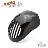 Carénage de phare avant noir "prison" pour harley sportster dyna fx xl fork