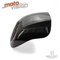 Carénage de phare avant noir "prison" pour harley sportster dyna fx xl fork