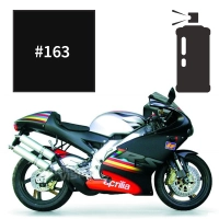 Peinture en spray aprilia diablo black rs250 1999-2006