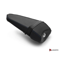 Couvre selle baseline passager luimoto yamaha r6 (17-18) coutures bleues