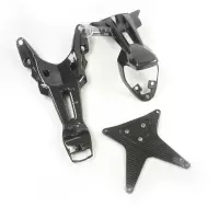Support de plaque carbone ducati monster 821 2014-...