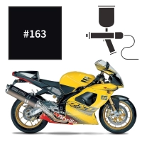 Peinture aprilia matt diablo black rsv1000r 1998-2005 