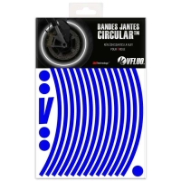 Bandes jantes moto circular - rétro réfléchissantes