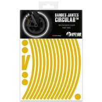 Bandes jantes moto circular - rétro réfléchissantes
