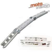 Rampe de chargement en aluminium - pliable en 3 parties