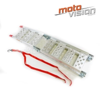 Rampe de chargement en aluminium - pliable en 3 parties