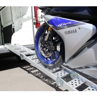 Rampe de chargement en aluminium - pliable en 3 parties