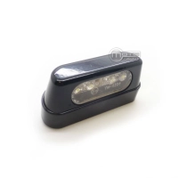 Eclairage de plaque à led en abs noir