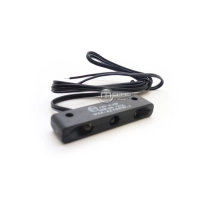 Eclairage de plaque à led en abs noir