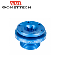 Bouchon moteur racing en aluminium womet tech® suzuki m20x1,5