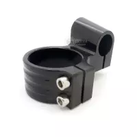 Paire de demi guidons universels 50 mm en version haute