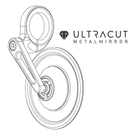 M.view spy, rétroviseur en embout de guidon motogadget 22mm/1"