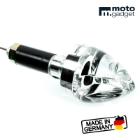 Clignotant gauche m.blaze cone en embout de guidon motogadget