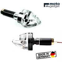 Clignotant gauche m.blaze cone en embout de guidon motogadget
