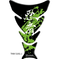 Protège réservoir autocollant kawasaki vert