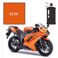 Peinture tricouche en spray kawasaki pearl wildfire orange zx6r zx10r 