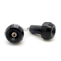 Embouts de guidon 17 mm en aluminium anodisé