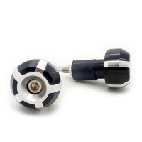 Embouts de guidon 17 mm en aluminium anodisé