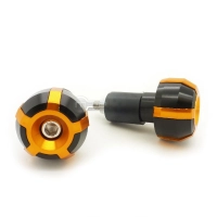 Embouts de guidon 17 mm en aluminium anodisé