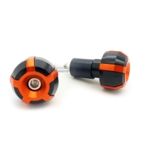 Embouts de guidon 17 mm en aluminium anodisé