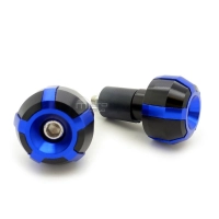 Embouts de guidon 17 mm en aluminium anodisé