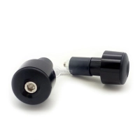 Embouts de guidon courts 17 mm en aluminium anodisé