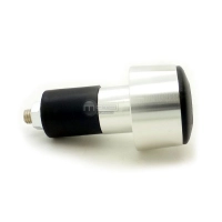 Embouts de guidon courts 17 mm en aluminium anodisé