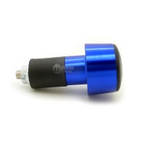 Embouts de guidon courts 17 mm en aluminium anodisé