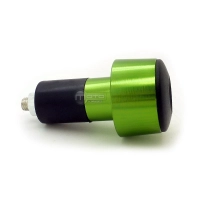 Embouts de guidon courts 17 mm en aluminium anodisé