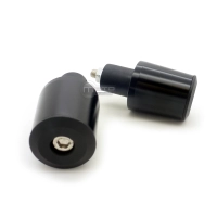 Embouts de guidon longs 17 mm en aluminium anodisé