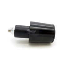 Embouts de guidon longs 17 mm en aluminium anodisé